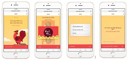 Uber triển khai chương trình lì xì chuyến xe miễn phí ảnh 1