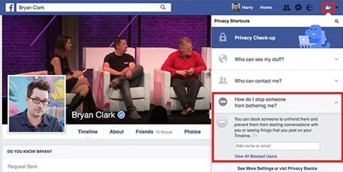Cách chặn người lạ làm phiền bạn trên Facebook ảnh 2 Cách chặn người lạ làm phiền bạn trên Facebook ảnh 2