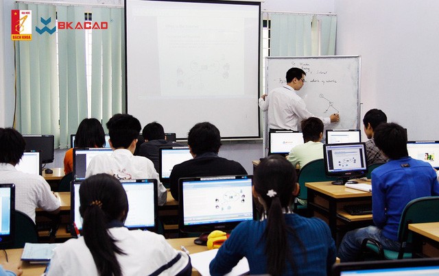  Học viện CNTT Bách Khoa (BKACAD) sở hữu những phòng Lab tiêu chuẩn được trang bị các thiết bị chuyên biệt 