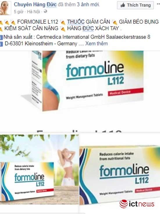 Thuốc chữa bệnh, thực phẩm chức năng trôi nổi bán tràn lan trên Facebook ảnh 1
