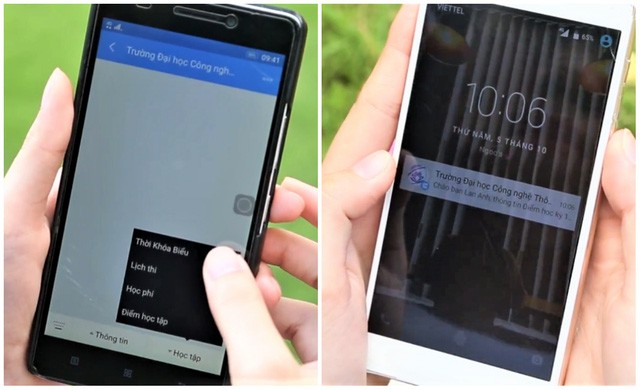 Sinh viên ĐH CNTT thích thú nhận điểm thi và lịch học trên Zalo - Ảnh 9.