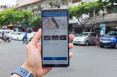 Thử ứng dụng đặt chỗ giữ xe ôtô tại TP.HCM: Nhanh gọn, tiết kiệm thời gian ảnh 1 Thử ứng dụng đặt chỗ giữ xe ôtô tại TP.HCM: Nhanh gọn, tiết kiệm thời gian - ảnh 1