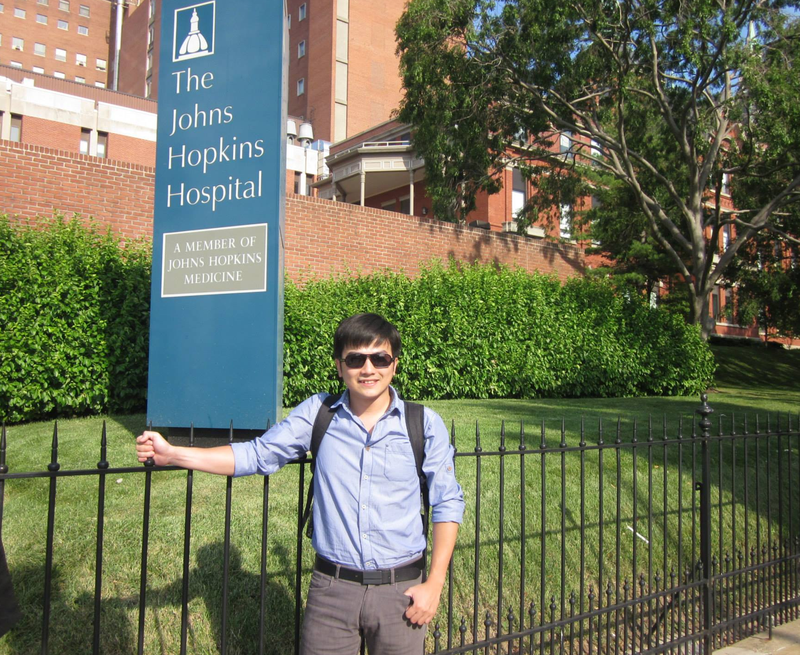 PGS.TS Trần Xuân Bách tại Đại học Johns Hopkins 