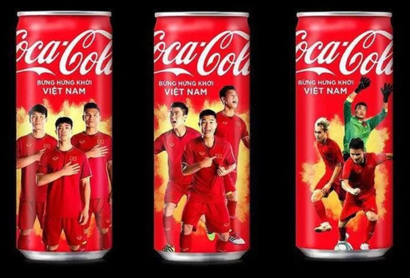 Mẫu quảng cáo của Coca Cola 