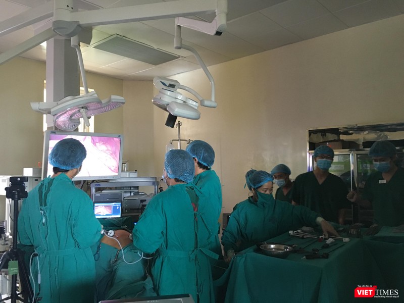 Ca phẫu thuật cho bệnh nhân ung thư tại BV K