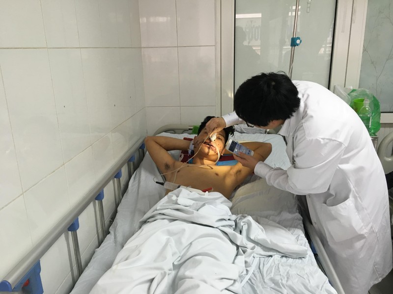 Chăm sóc cho bệnh nhân bị động vật cắn rách mặt Chăm sóc cho bệnh nhân bị động vật cắn rách mặt