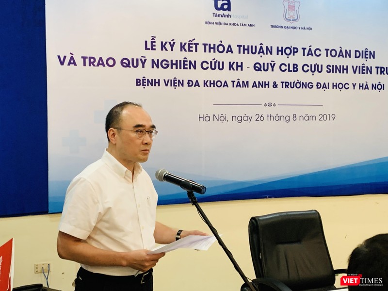 PGS.TS. Lê Minh Giang – Trưởng phòng Quản lý Nghiên cứu khoa học