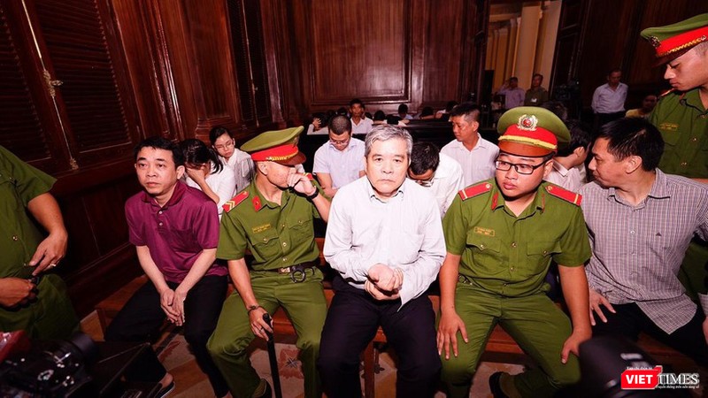 Các bị cáo tại phiên xử sơ thẩm lần 2 đang diễn ra tại TP HCM