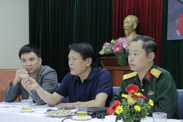 Các nhạc sĩ trao đổi với báo giới về nội dung chương trình