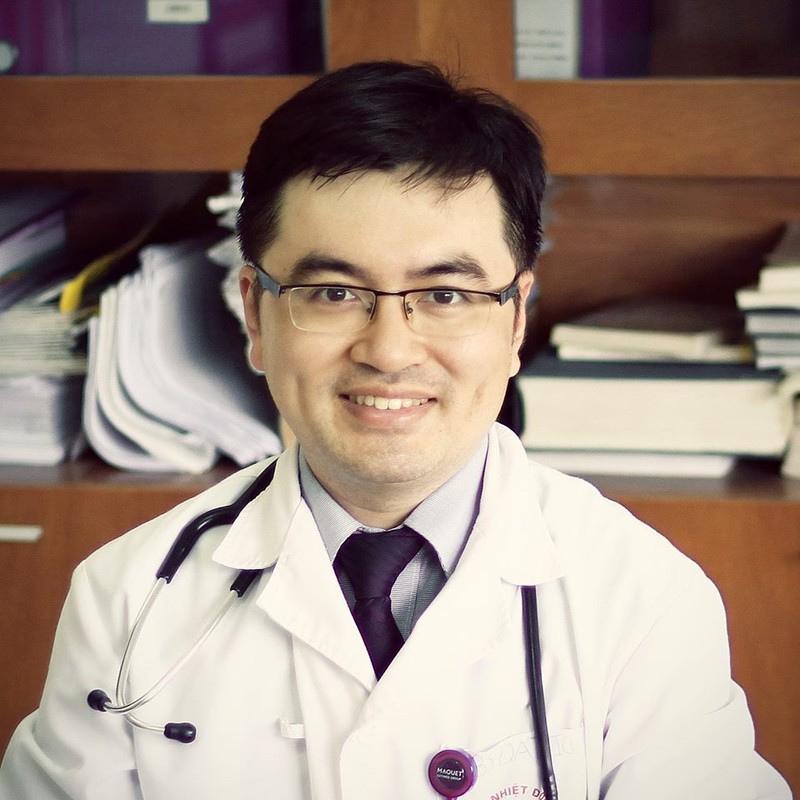 Bác sĩ Vũ Quốc Đạt - giảng viên Bộ môn Truyền nhiễm của Trường Đại học Y Hà Nội