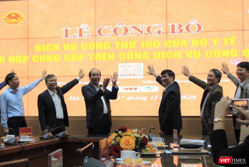 Công bố dịch vụ công thứ 100 của Bộ Y tế tích hợp, cung cấp trên Cổng dịch vụ công Quốc gia. Công bố dịch vụ công thứ 100 của Bộ Y tế tích hợp, cung cấp trên Cổng dịch vụ công Quốc gia.