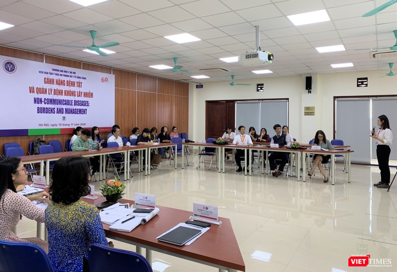 Hội thảo “Gánh nặng bệnh tật và quản lý bệnh không lây nhiễm” do Viện Đào tạo Y học dự phòng và Y tế công cộng tổ chức