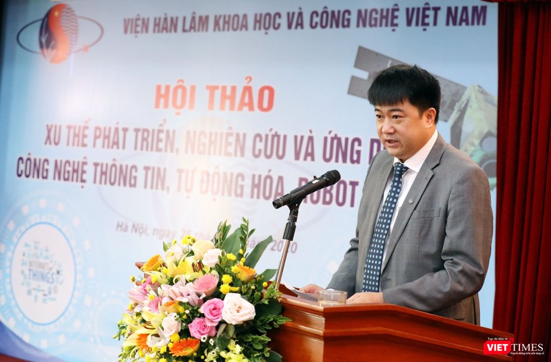 PGS.TS. Chu Hoàng Hà - Phó Chủ tịch Viện Hàn lâm Khoa học và công nghệ Việt Nam