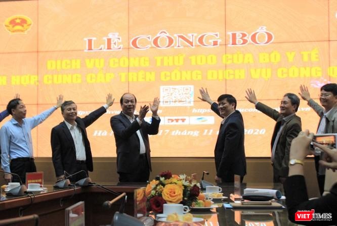 Công bố dịch vụ công thứ 100 của Bộ Y tế tích hợp, cung cấp trên Cổng dịch vụ công Quốc gia