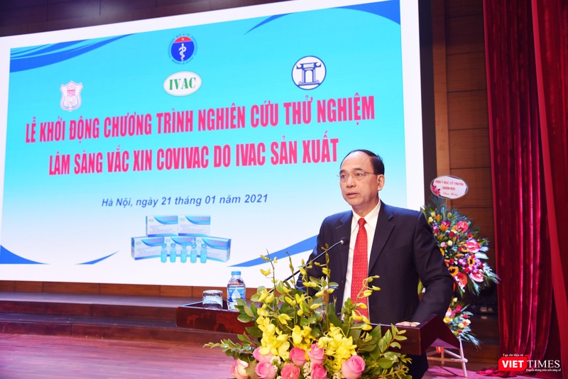 Ông Phạm Văn Tác - Cục trưởng Cục Đào tạo và Khoa học Công nghệ (Bộ Y tế)