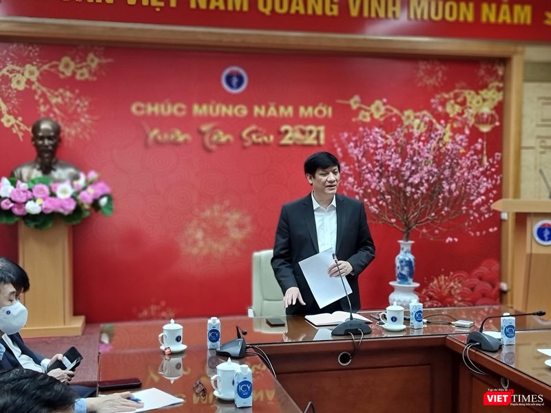 Bộ trưởng Bộ Y tế Nguyễn Thanh Long chủ trì hội nghị