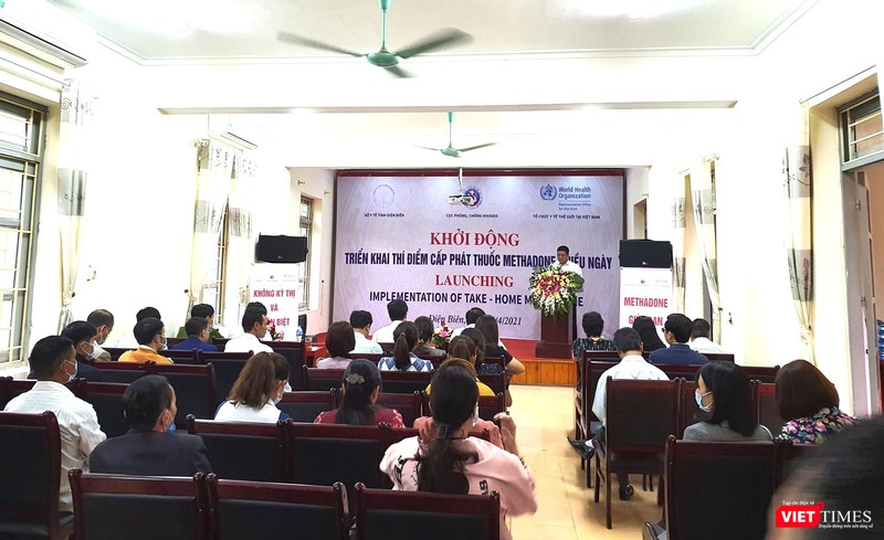 Khởi động cấp phát thuốc Methadone nhiều ngày cho người bệnh điều trị nghiện các chất dạng thuốc phiện ở tỉnh Điện Biên