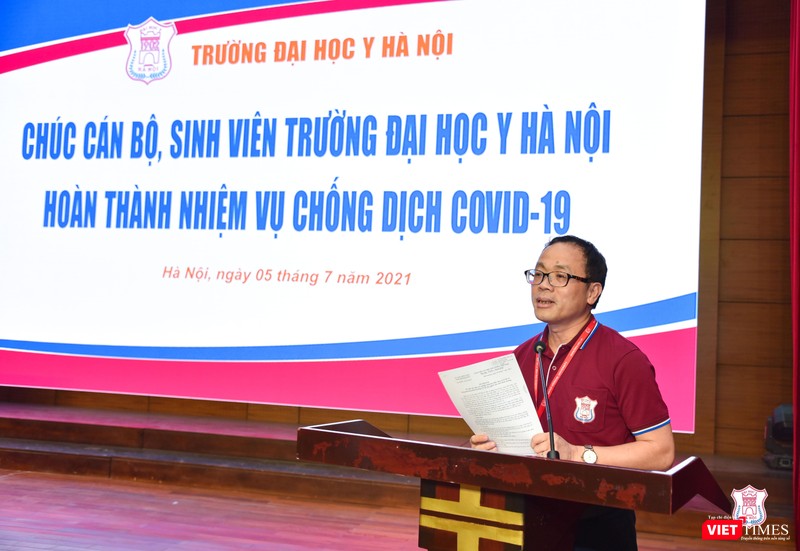 GS.TS. Tạ Thành Văn – Bí thư Đảng uỷ, Chủ tịch Hội đồng Trường Đại học Y Hà Nội – cho biết việc chi viện cuả Trường được xây dựng kế hoạch chi tiết, dựa trên đề nghị và nhu cầu của Bình Dương