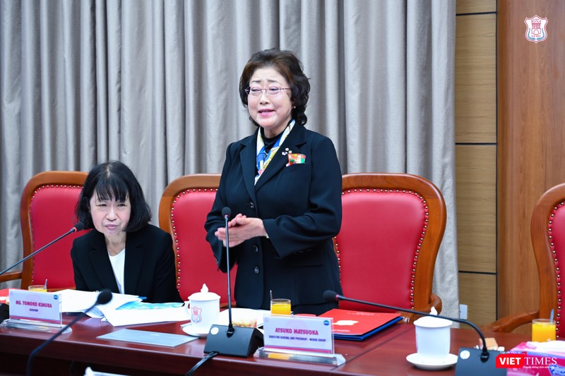 Bà Atsuko Matsuoka - Tổng Giám đốc Tập đoàn MERRO Bà Atsuko Matsuoka - Tổng Giám đốc Tập đoàn MERRO