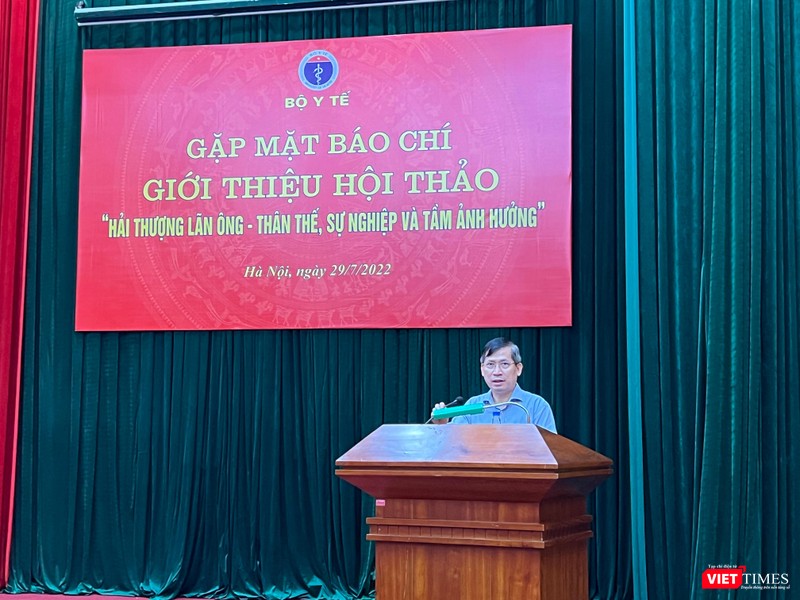 PGS.TS. Vũ Nam – Giám đốc Bệnh viện Y học Cổ truyền Trung ương