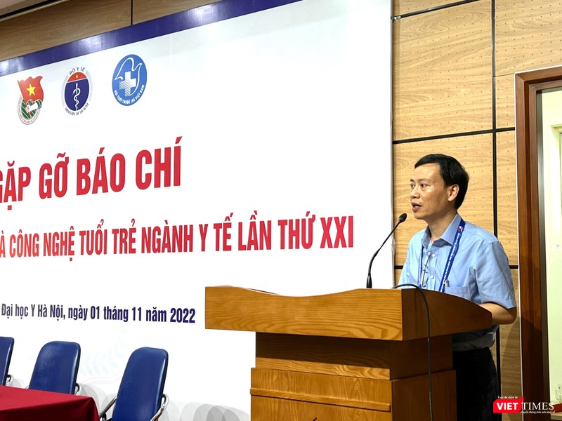 PGS.TS. Trần Huy Thịnh - Trưởng Phòng Quản lý KH&amp;CN Trường Đại học Y Hà Nội - thông tin về Hội nghị KH&amp;CN tuổi trẻ ngành Y tế lần thứ XXI được tổ chức tại Trường Đại học Y Hà Nội từ 2-4/11/2022