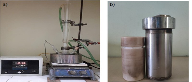 Hệ thiết bị tiến hành tổng hợp hạt nano Gd2O3 Hệ thiết bị tiến hành tổng hợp hạt nano Gd2O3