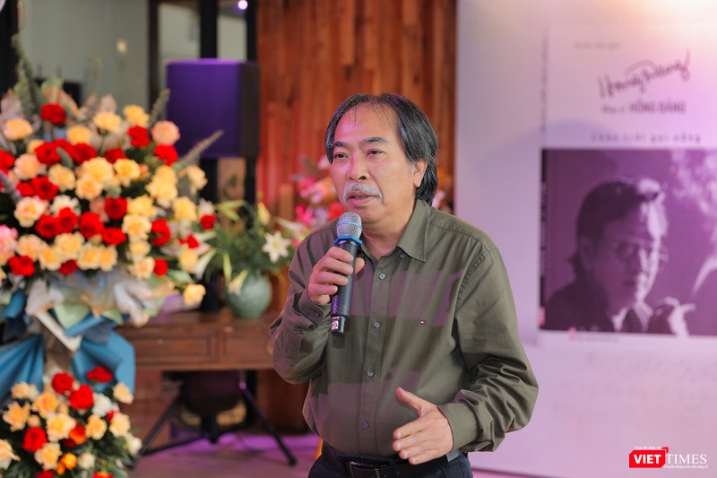 Nhà thơ Nguyễn Quang Thiều - Chủ tịch Hội Nhà văn Việt Nam: Hồng Đăng không chỉ viết cho thời đại của mình mà viết cho nhiều thời đại.