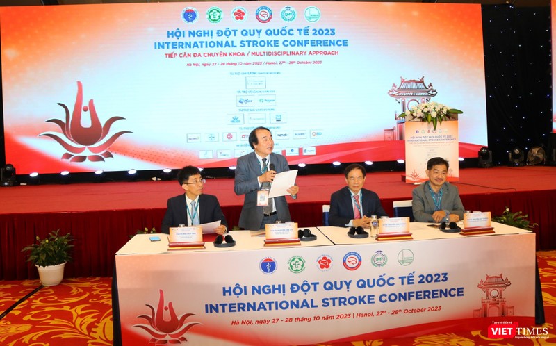 Hội nghị Đột quỵ Quốc tế 2023 quy tụ các chuyên gia hàng đầu về đột quỵ trong và ngoài nước đến chia sẻ kinh nghiệm
