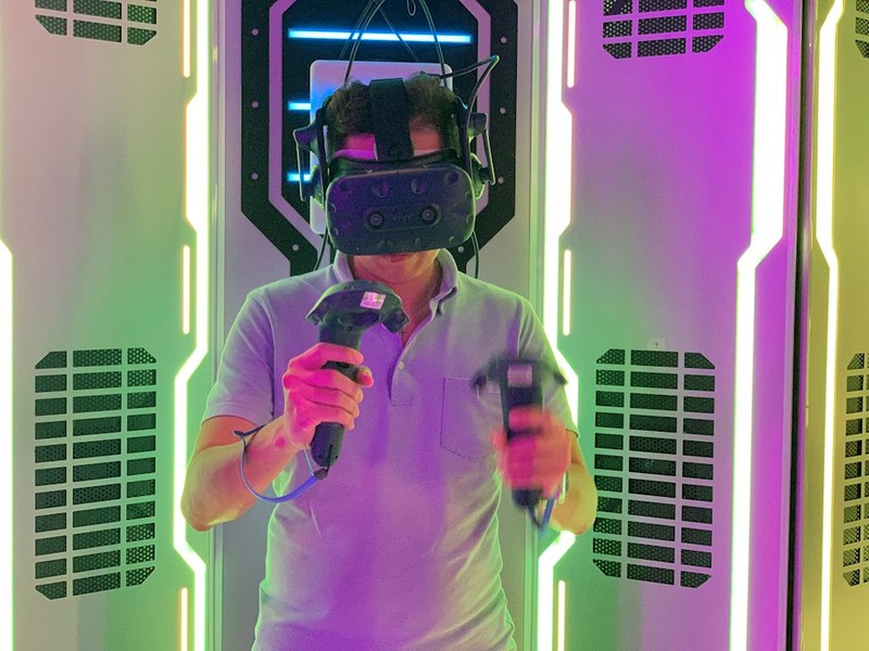 Người chơi tham gia trải nghiệm game