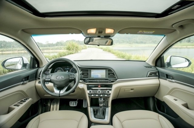 Elantra 2019 không thay đổi nhiều