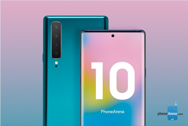 Galaxy Note 10 sẽ không còn các nút bấm Galaxy Note 10 sẽ không còn các nút bấm