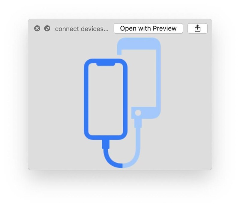 Apple sẽ hỗ trợ người dùng truyền dữ liệu giữa 2 thiết bị qua kết nối có dây