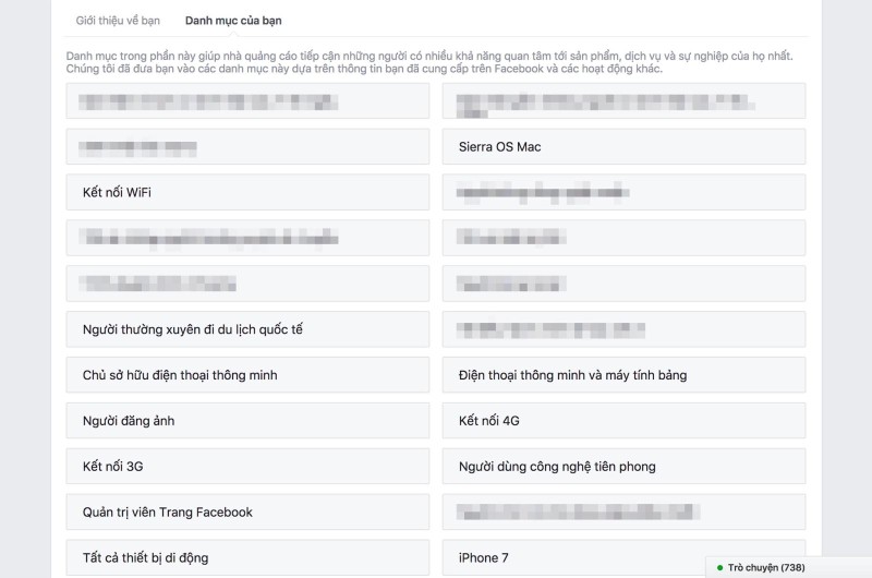 chặn quảng cáo facebook