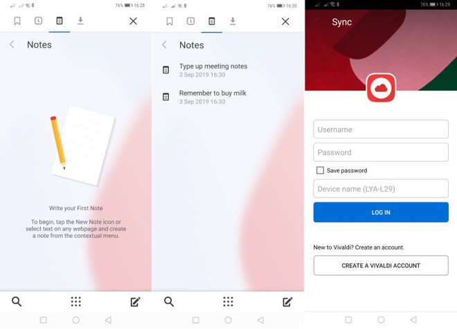 Trình duyệt web Vivaldi chính thức xuất hiện trên di động - Ảnh 3.