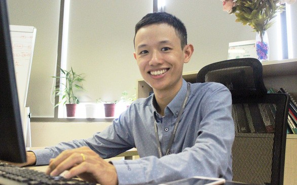 Vũ Văn Bình - gương mặt trẻ xuất sắc của Tập đoàn Viettel - Ảnh: M.L