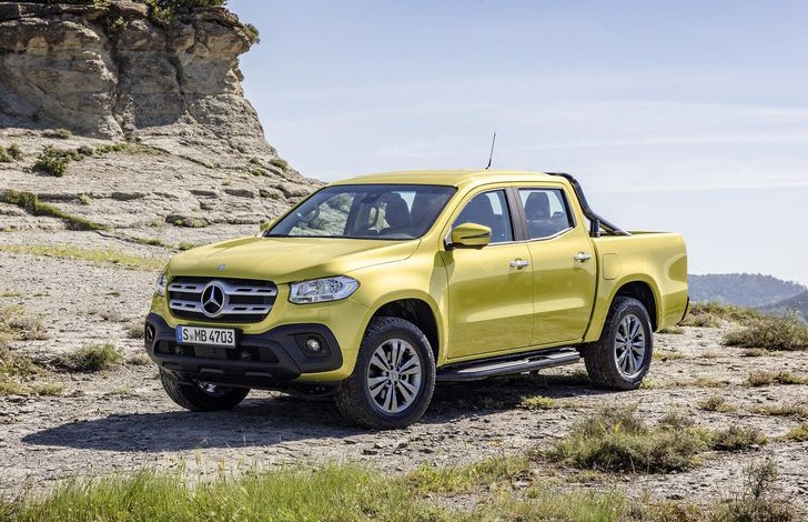 X-class. Ảnh: Mercedes