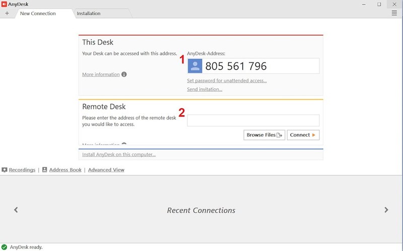 Mở file vừa tải về, chúng ta sẽ thấy 2 mục cơ bản để sử dụng được ngay. 