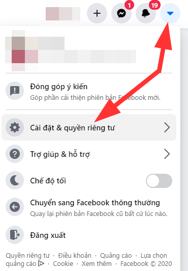Ở trình đơn hiện ra, bạn chọn Settings (Cài đặt).