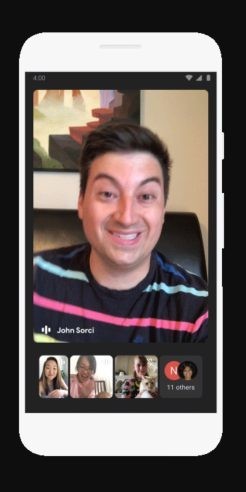 Đây là giao diện cuộc họp trực tuyến trên Meet.