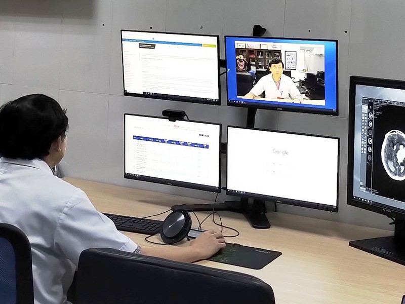 Nội dung hướng dẫn và quy định tạm thời của Bộ Y tế được áp dụng tại các cơ sở khám bệnh, chữa bệnh trong cả nước có đăng ký khám chữa bệnh từ xa. (Ảnh minh họa)