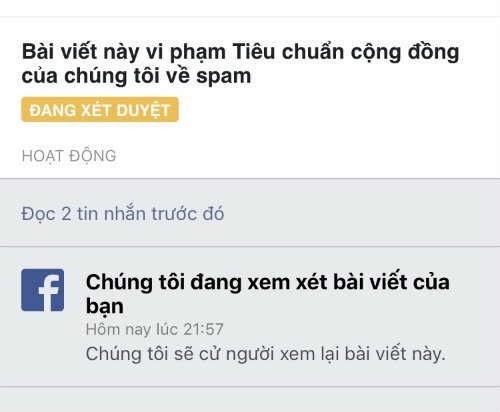 Tuy nhiên nếu không cẩn thận có thể bị báo cáo vi phạm Tiêu chuẩn cộng đồng, dẫn đến bị khóa chức năng bình luận hoặc nặng hơn là xác minh tài khoản