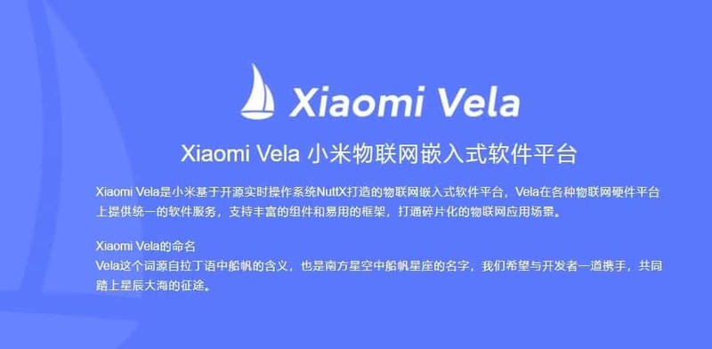 Xiaomi tự xây dựng nền tảng riêng có tên Vela để chuẩn bị cho tương lai.