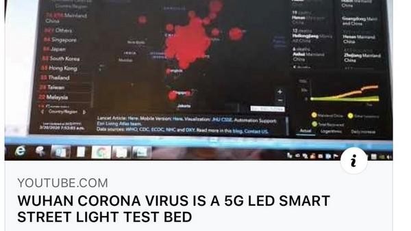 Tin giả về Covid-19 lan truyền trên YouTube khiến người dân Anh, Hà Lan đốt phá cột tháp 5G