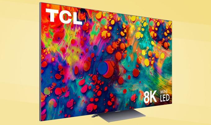 Mẫu TV 6-Series 8K sử dụng mini-LED của TCL. Ảnh: TCL