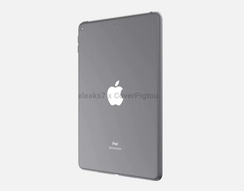 Thiết kế được cho là của iPad Mini 2021. Ảnh: @xleaks7 Thiết kế được cho là của iPad Mini 2021. Ảnh: @xleaks7