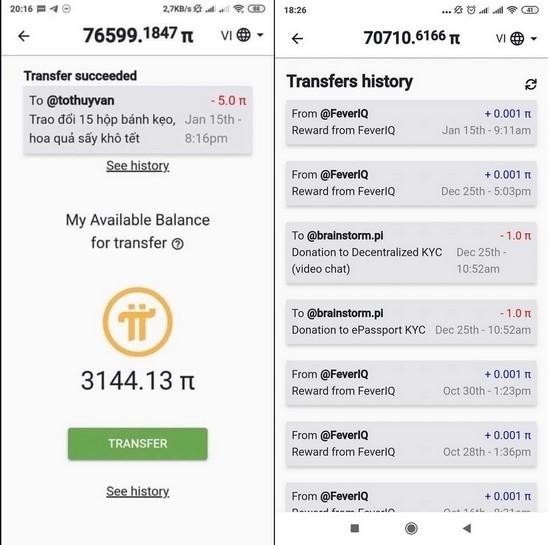 Pi Coin vẫn chỉ cho giao dịch nội bộ và chưa lên sàn.