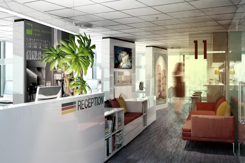 Văn phòng của một công ty Kiến trúc nước ngoài tại Hà Nội