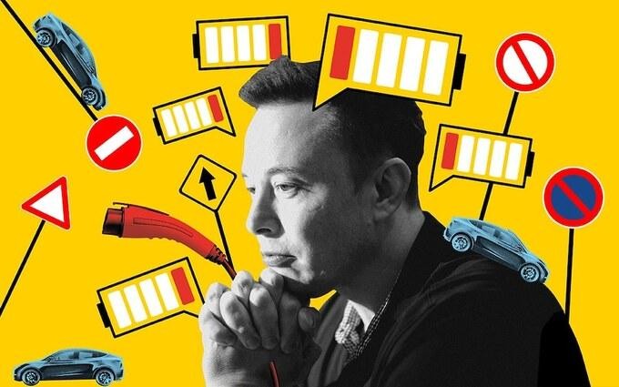 Elon Musk có tham vọng lớn về xe tự lái. Ảnh: Telegraph.