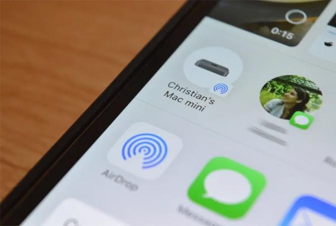 AirDrop là tính năng được dùng nhiều trên thiết bị Apple. Ảnh: Gizchina