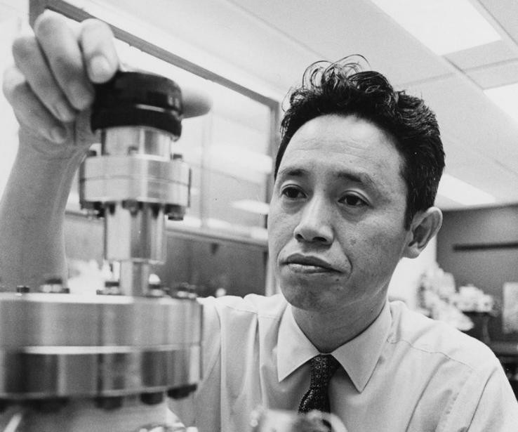 Nhà vật lý Nhật Bản Leo Esaki. Ảnh: Twitter.